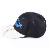 Promotional Two Tone Logo Embroidery Cheap Custom Baseball Cap wholesale