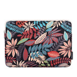 Laptop Sleeve 14inch Flower Printing Shock Resistant Notebook Protective Bag Carrying Case Compatible for 2020 MacBook 16inch