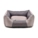 Oxford rectangular green cheap china waterproof pet dog bed