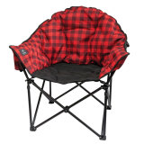club seat Oversized Saucer Moon Folding Camping Chair Padded Seat