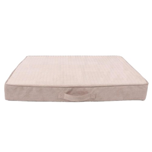 Machine Washable  Plush Memory Foam Platform Mattress Orthopedic Joint Relief  Dog Bed Mat