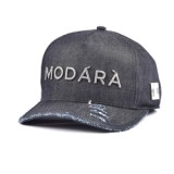 Custom 3d distressed brim denim sport baseball cap