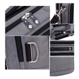 Laptop Bag Convertible Backpack Business Briefcase Messenger Bag Water Resistant Travel Rucksack for 17.3 Inch Laptop for Men