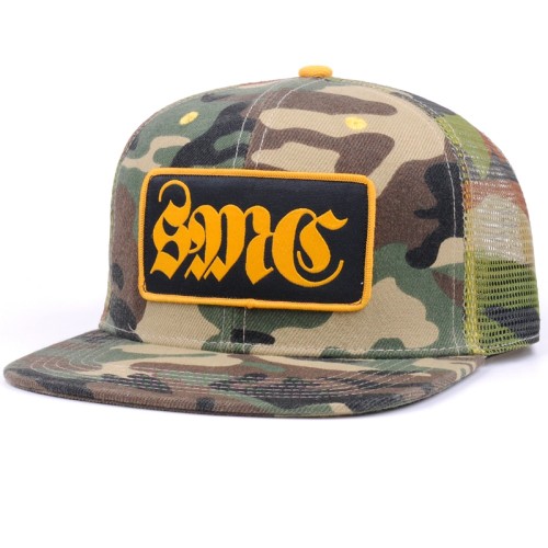 High quality custom camouflage gorras trucker mesh cap