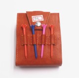 1 Bottle Wine Carrier Bag + Golf Tee +Divot Tool Waterproof  Bag PU