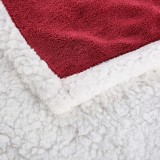 Warm Reversible Ultra Luxurious Plush Blanket Soft Micromink Sherpa Throw Blanket For Winter