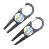 Divot Tools Golf Repairer Wholesale Magnetic Switchblade Golf Pitch Repairer With Ball Marker