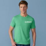 180gsm 100% Cotton Blank t-shirts for Gold Printing Men Customized Branded With Promotion Logo Tees Round Neck Plus Size TShirts