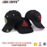 Plastic closure simple multi color custom baseball cap