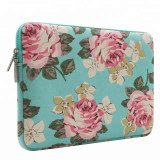 Wholesale beautiful shock resistant waterproof custom printed neoprene 13/15/17 inch laptop bags sleeve for women