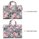 Women laptop bags Printed fabric with Shoulder Strap and Handle for 13.3 inch Laptops  and customized size