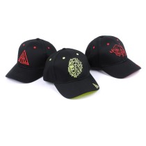 Plastic closure simple multi color custom baseball cap