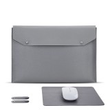 Factory Direct Wholesale PU Leather Laptop Sleeve Bag Business Computer Bag for Macbook pro