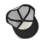 Printed Mesh Trucker Hat Custom Logo 5 Panel Short bill foam plain gorra trucker cap mesh hat