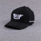 Raised 6 panel 3D embroidery adjustable baseball cap wholesale