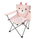 pink outdoor picnic foldable mini folding custom print beach chair children iron camping chair for kids