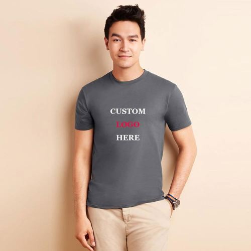180gsm 100% Cotton Casual Oversized Custom Unisex Tshirt Plus Shirt