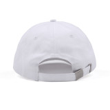Wholesale fashion custom logo embroidery soft baseball cap unstructured 6 panel dad cap and hat
