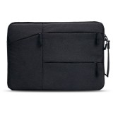 13 Inch Waterproof Nylon With Zipper Pocket Laptop Sleeve For Macbook Pro,Handle Organizer For Card,Mouse,Charging Cable,Pink