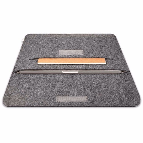 Soft Notebook Laptop Bag Felt Sleeve Pouch Protective Cover PU Carrying felt laptop sleeve