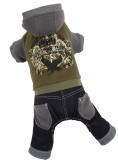 Pet Fashion Clothing Custom Printed Dog Hoodie