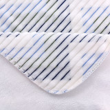 High quality full size embossed flannel fleece throw blanket with sherpa