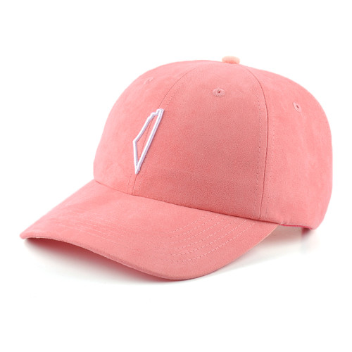New Style Caps Hats Custom Hat Embroidered Suede Baseball Cap With Logo