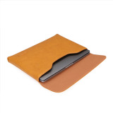 Best Selling Customized Logo Design 13.5 16 inch Business Waterproof PU Leather Flap laptop tablet sleeve