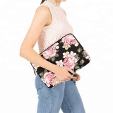 Wholesale beautiful shock resistant waterproof custom printed neoprene 13/15/17 inch laptop bags sleeve for women