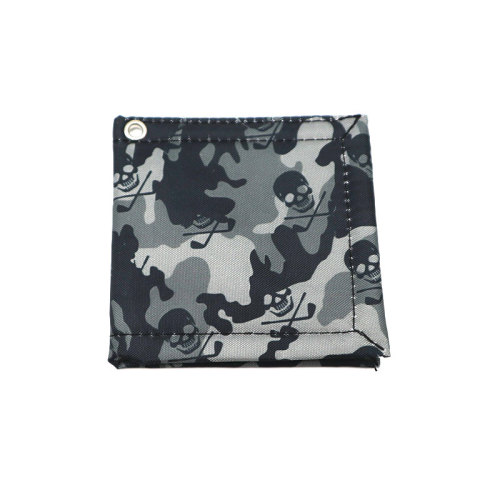 Polyester  Golf Towel Accept Custom Square Golf Ball Cleaning Towel
