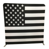 8ft x 8ft Portable Trade Show Tension Fabric Graphic Convention Display Stand Pillow Case Backdrop