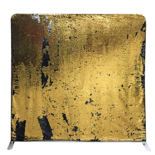 wholesale straight 8x8 metal custom sign frames sequin photo booth backdrop