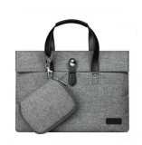 Portable Laptop Sleeves for Macbook 13.3 14 15.6 inch Waterproof Canvas laptop bag for Mac book Air Sleeve Case