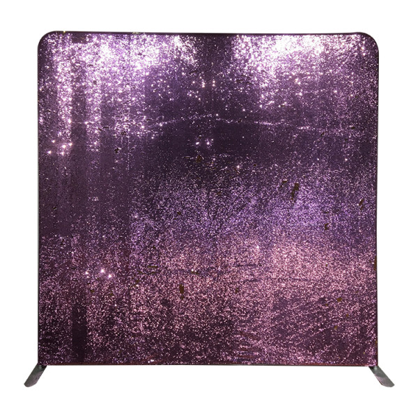 high quality straight wall advertising display standee sequin photo booth backdrop