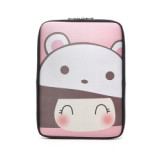 2020 Amazon Hot Sale New Design Neoprene  13 Inch 14 Inch Cartoon Laptop Sleeve Cartoon Computer Bag For iPad