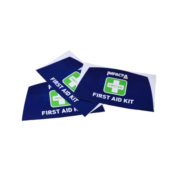 custom super strong self adhesive hot melt tool box label sticker
