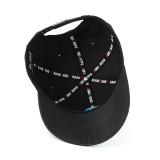 custom plain blank baseball cap, satin baseball cap without logo