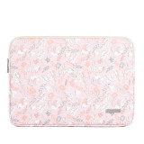 Laptop Sleeve 14inch Flower Printing Shock Resistant Notebook Protective Bag Carrying Case Compatible for 2020 MacBook 16inch