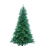 6ft 7ft 8ft 9ft Pre-Lit Hinged Red Berries Pine Needle Tree Artificial Alpine Slim Pencil Christmas Tree Holiday