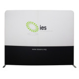 Straight Tension Fabric Photo Booth Display for Events Flower Wall Artificial Banner Backdrop Stand