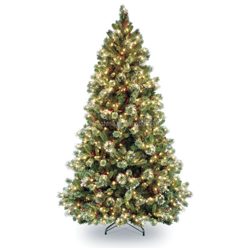 7ft 8ft Green Christmas Wholesale Price Xmas Tree with Light
