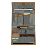 13 Inch Soft Felt Laptop Sleeve  For Ipad  Pro,With Buckle Storage Bag,Gray
