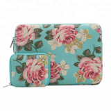 Wholesale beautiful shock resistant waterproof custom printed neoprene 13/15/17 inch laptop bags sleeve for women