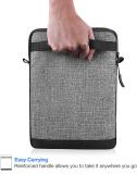 Men business office small crossbody messenger nylon laptop bag  shoulder strap notebook briefcase bag  with cable pouch