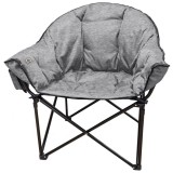 Padded xl Large Adult Foldable half moon chair