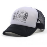 Promotional foam 5 panels mesh custom print trucker hat