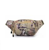 New fashion durable camo canvas polyester waist bag for men travel waist bag