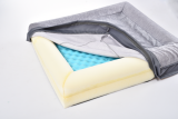 Summer Self-Cooling Washable Modern Pet Bed Detachable Soft Customizable Dog Cushion