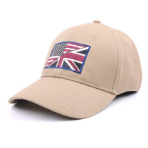 Personalized custom flag embroidery logo cotton hat baseball hats caps