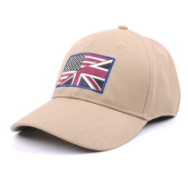 Personalized custom flag embroidery logo cotton hat baseball hats caps